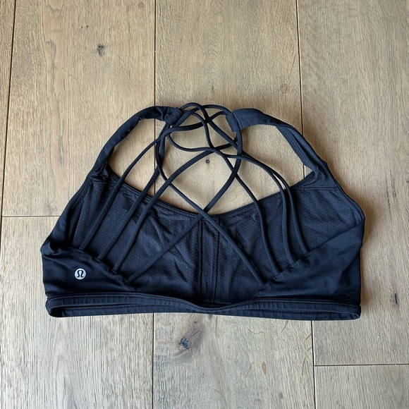Lululemon Black Sports Bra - Picture 2 of 3